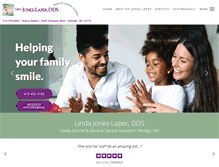 Tablet Screenshot of elkridgesmiles.com